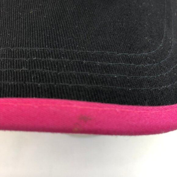 NWOT Canadian Brewhouse Black & Pink Snapback Ball Cap OS - Picture 2 of 7